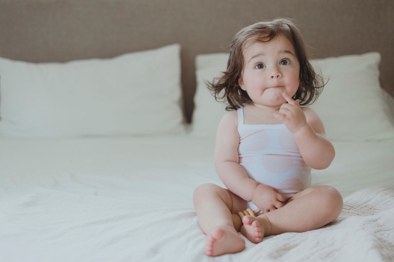 Baby Girl Sleeveless 4pc Onesie Set